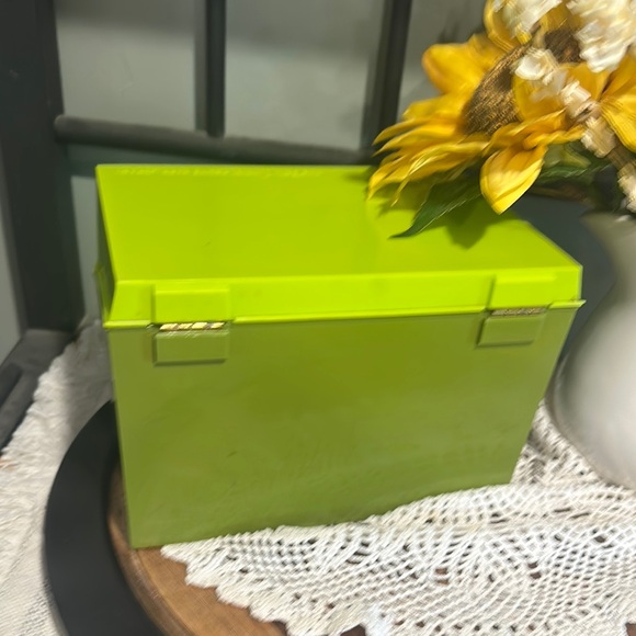 Vintage 1971 Betty Crocker Recipe Card Library in Green Box with Index - Picture 6 of 7